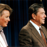 Karna in Briefing with Reagan